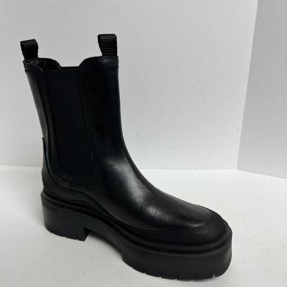 Sam Edelman Black Ankle Boots - Picture 2 of 6
